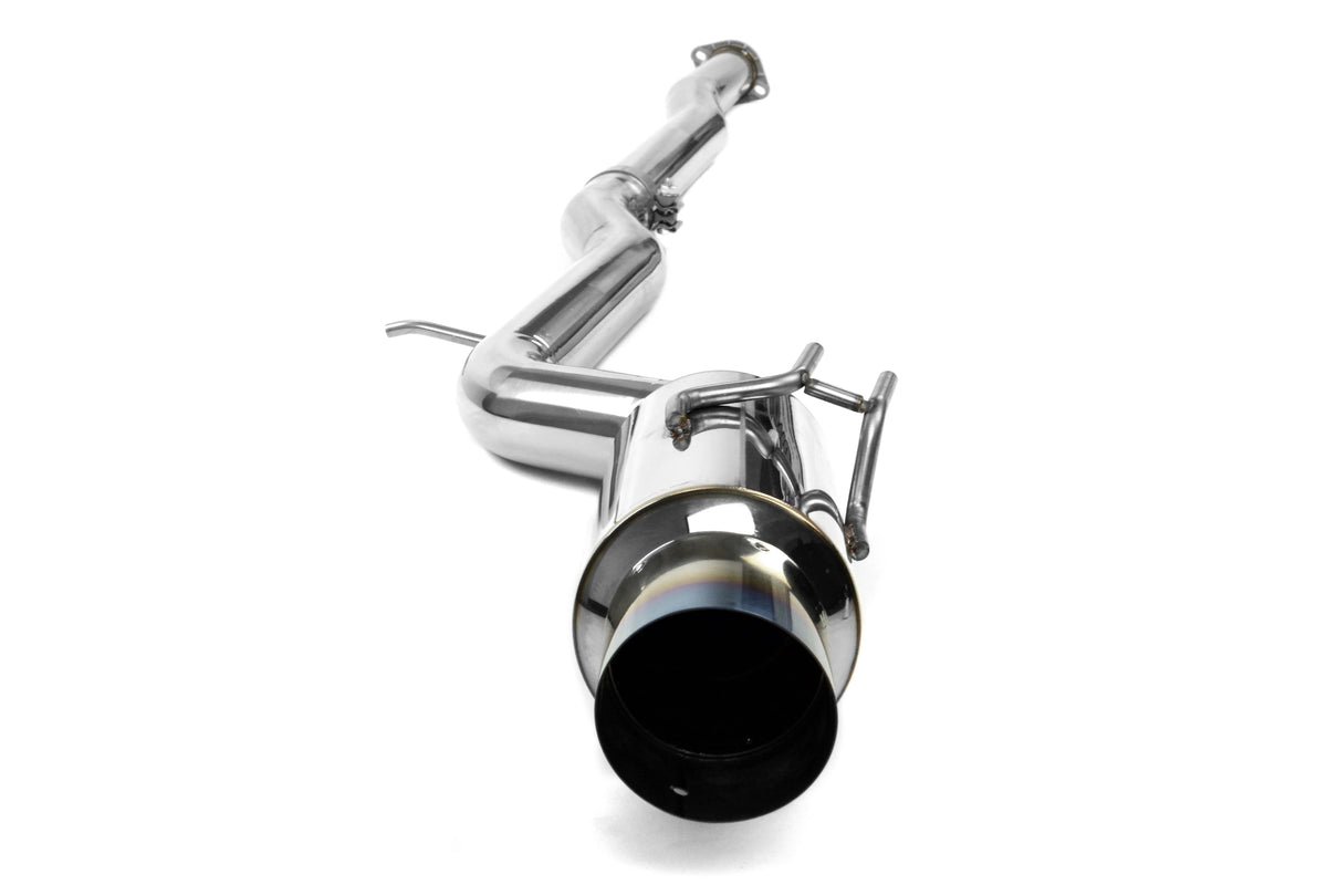Invidia 09+ EVO 10 RACING Titanium Tip Cat-back Exhaust - HS09MEXGRT