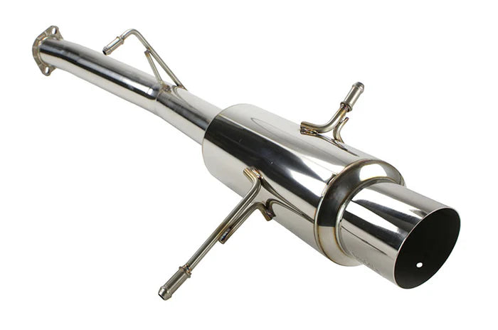 Invidia 02-07 WRX/STi 76mm N1 RACING Stainless Steel Tip Cat-back Exhaust - HS02SW1GTR