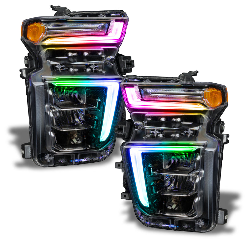 Oracle 20-21 Chevy Silverado 2500 RGB+W Headlight DRL Kit - w/ Simple Controller SEE WARRANTY - 1452-504