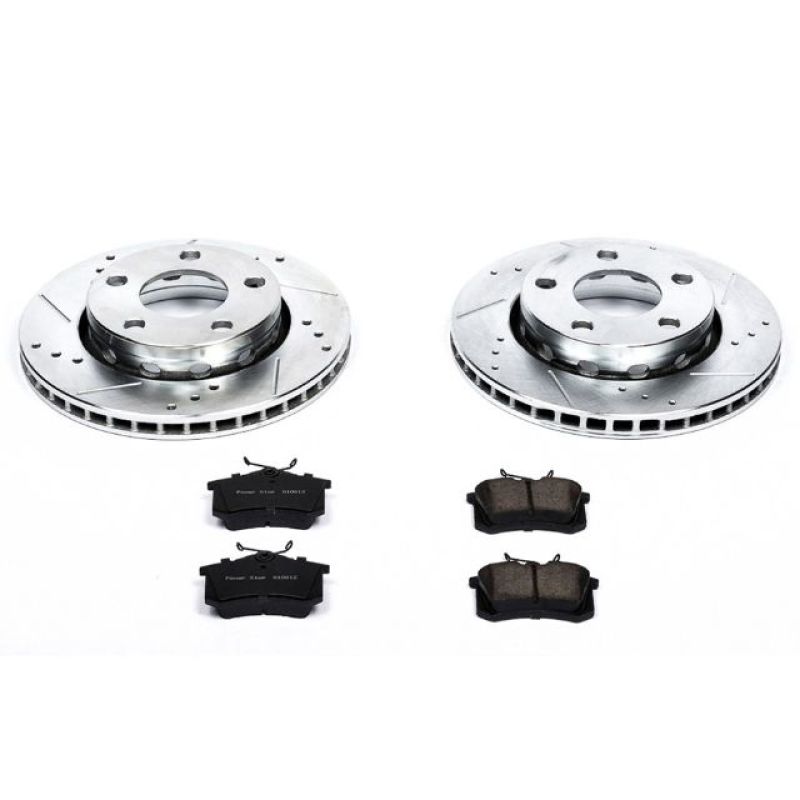 Power Stop 00-02 Audi S4 Rear Z23 Evolution Sport Brake Kit - K894
