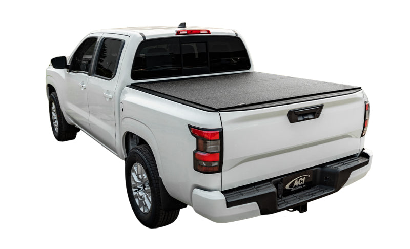 Access LOMAX 2022+ Nissan Frontier 6ft Bed Tri-Fold Hard Cover - Black Urethane - B3030069