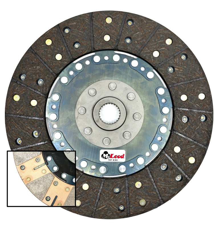 McLeod Racing RST HD Twin w/ Steel Flywheel - 05-17 Ford Mustang 4.6/5.0L 8 Bolt - 1-1/8 x 26 - 164T - 6435807MD