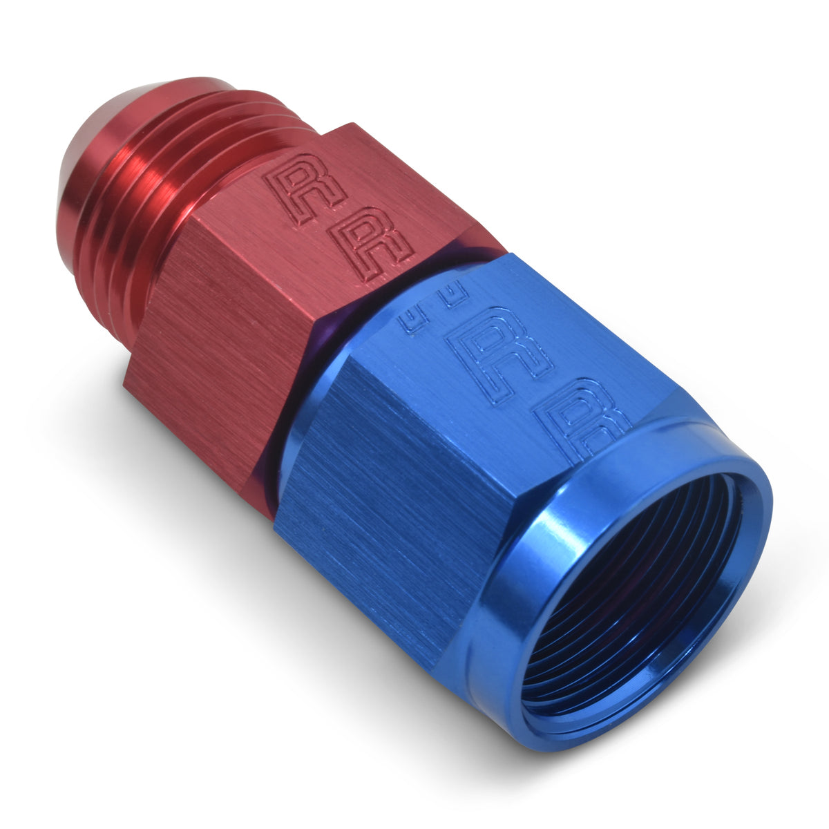 Russell Performance -10 AN Fuel Pressure Take off (Red/Blue) - 670360