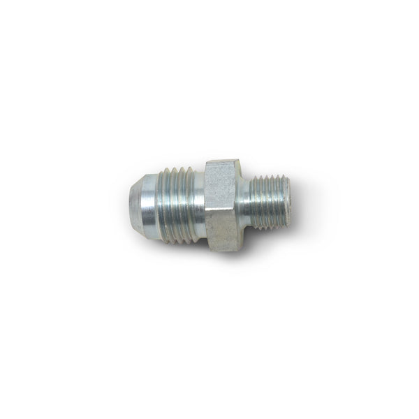 Russell Performance -6 AN Male to M10 x 1.0in metric steel (w/crush washers) - 670470 - front view