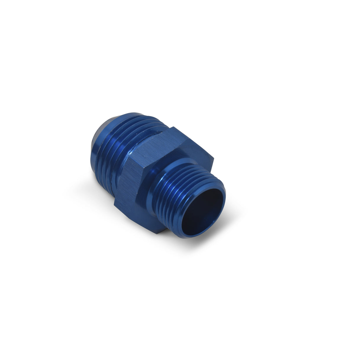Russell Performance -6 AN Flare to 12mm x 1.5 Metric Thread Adapter (Blue) - 670510