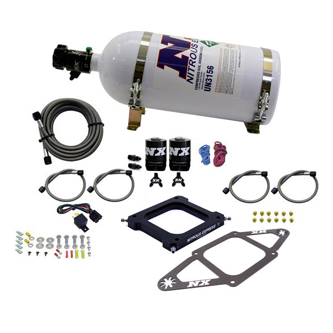 Nitrous Express 4500 Assassin Plate System Stage 6 Alcohol 100-300HP (10lb Bottle) - 67275-10