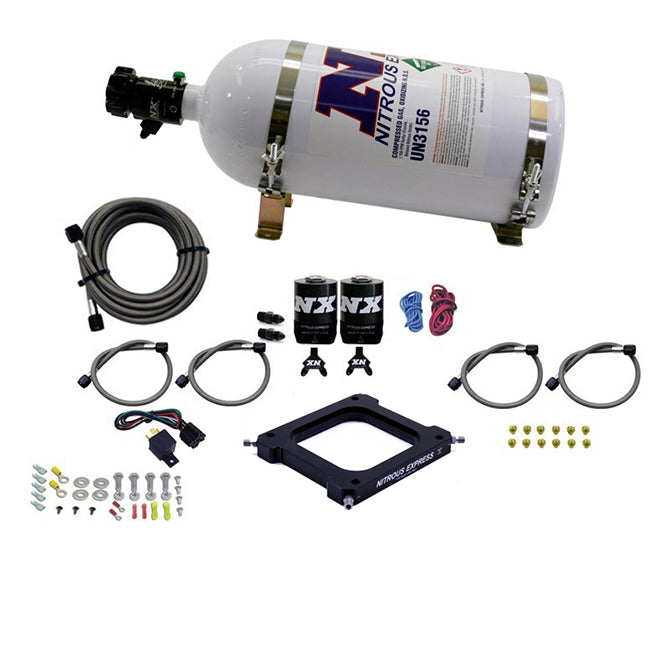 Nitrous Express 4500 Assassin Plate System Stage 6 Alcohol 100-300HP (10lb Bottle) - 67275-10