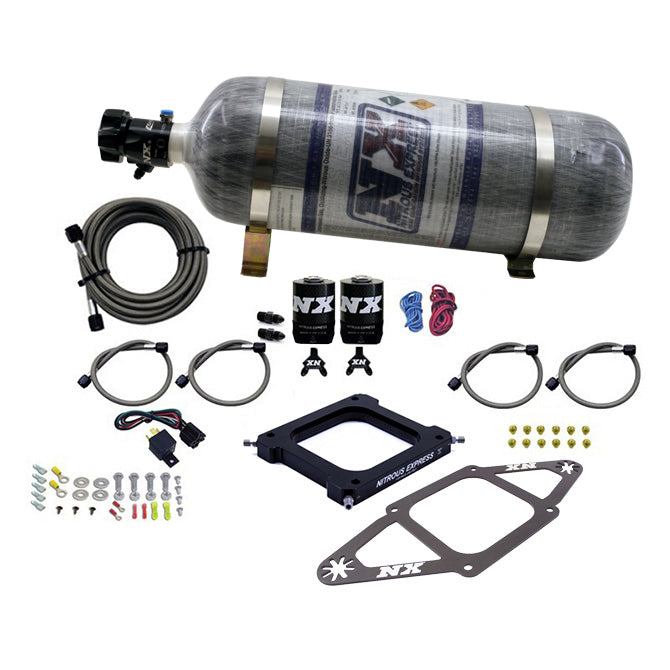 Nitrous Express 4500 Assassin Plate System Stage 6 Alcohol 100-300HP (12lb Bottle) - 67275-12