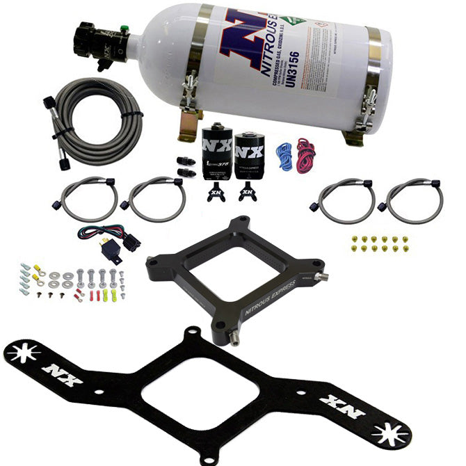 Nitrous Express 4150 Assasin Plate RNC Up to 750hp 10lb Bottle - 67140-10