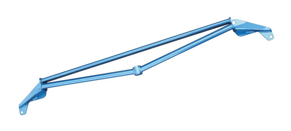 Cusco Power Brace Front Member GDB-F G Impreza RHD only - 672 492 FM for 2002-2007 Subaru Impreza - front view