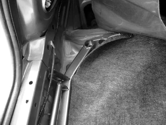 Cusco Power Brace Rear end of Trunk GDA-GDB Impreza - 672 492 RTLHD