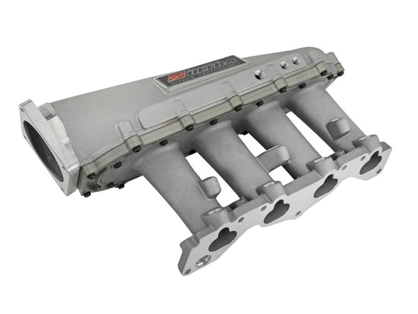 Skunk2 Ultra Series D Series Race Intake Manifold - 3.5L Silver Manifold - 307-05-9200 for 1988-2000 Honda Civic - front view
