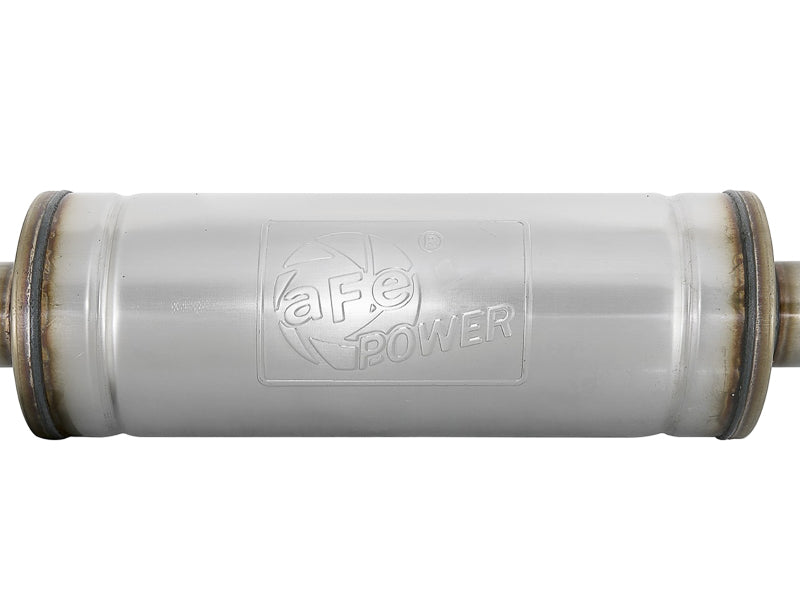 aFe Vulcan Series 2.5in 304SS Cat-Back Exhaust 07-18 Jeep Wrangler (JK) V6-3.6/3.8L w/ Polished Tips - 49-38087-P