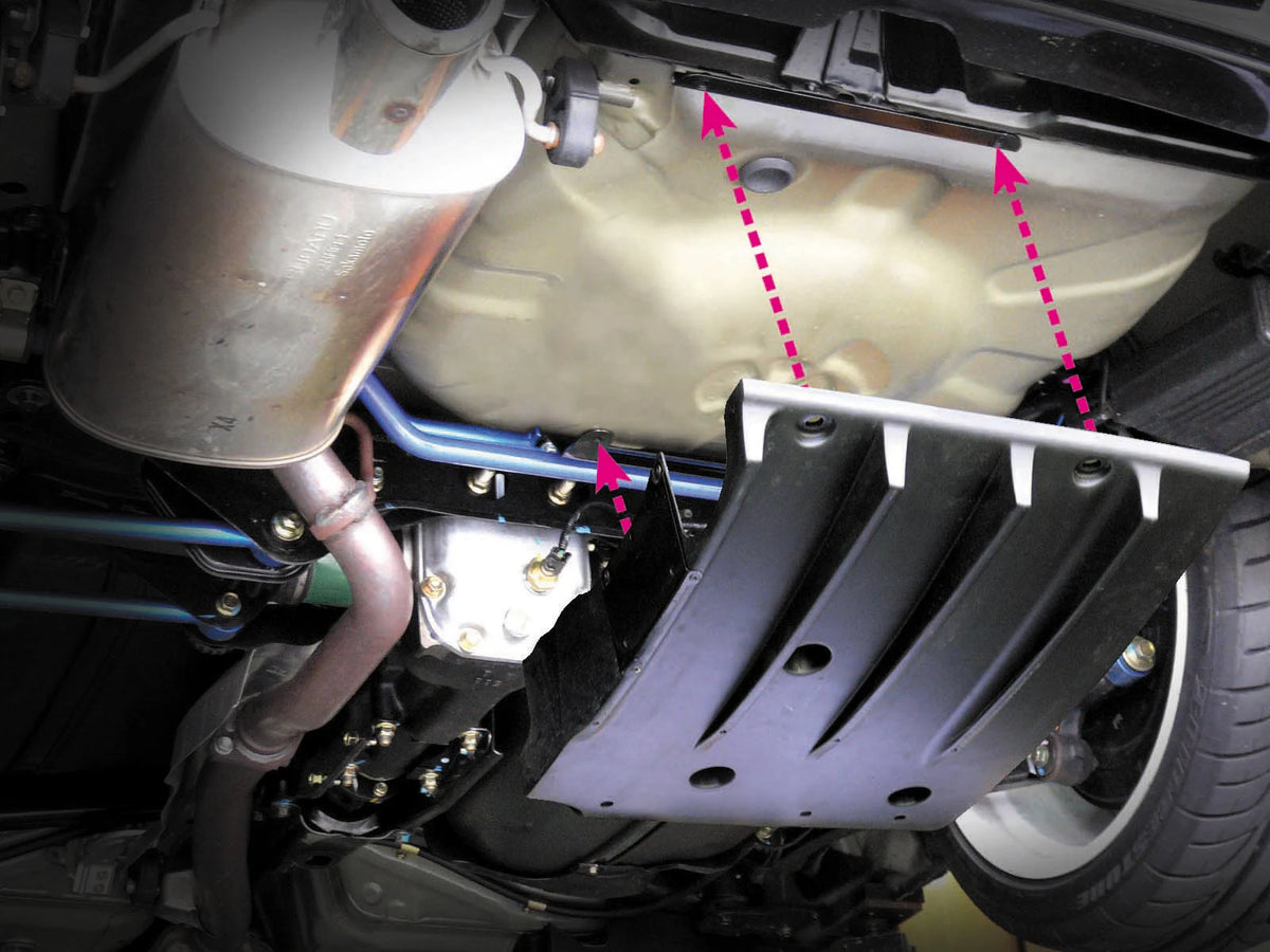 Cusco Rear SUBFRAME Brace Lower Bar 97+GC8-GDA-GDB Impreza - 673 487 A