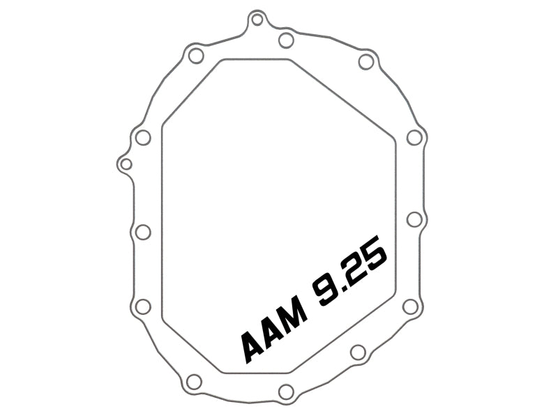 aFe Power Front/Rear Diff Cover Kit w/ Oil 11-19 GM Diesel Trucks V8 (AAM 9.25-12 & AAM 11.5-14) - 46-7707AB