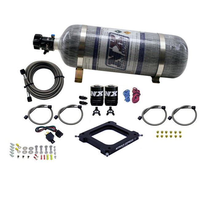 Nitrous Express 4500 Assassin Plate System Pro Power Alcohol 100-500HP (12lb Bottle) - 67575-12