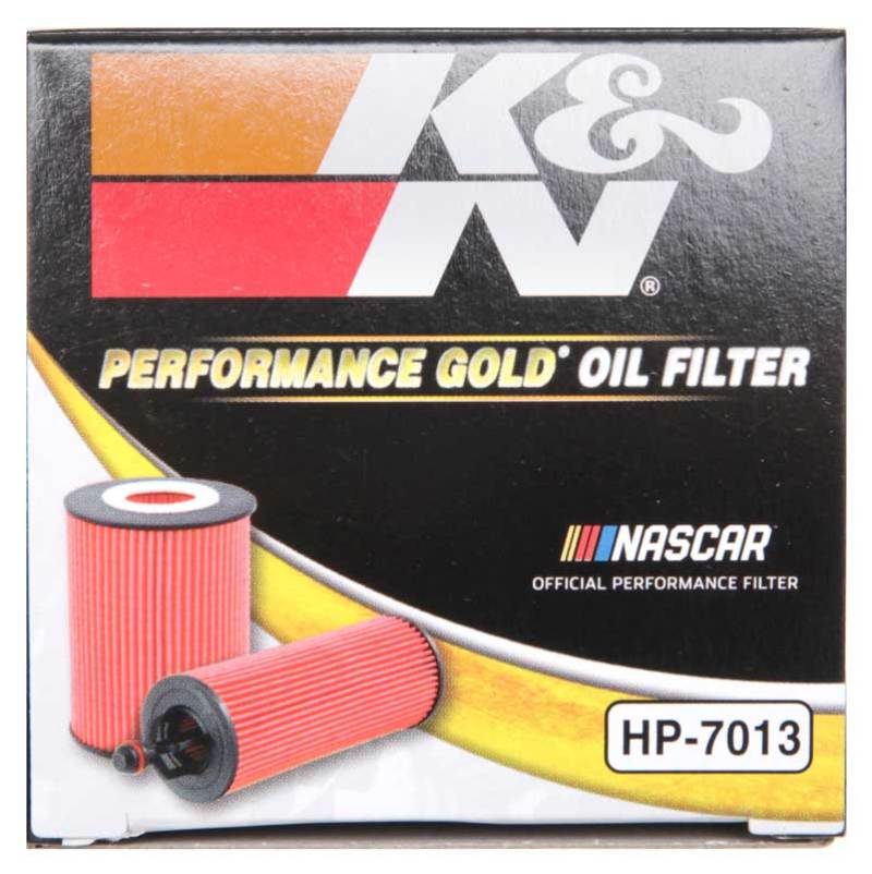 K&N 07-09 Mazdaspeed3 Performance Gold Oil Filter (OEM style cartridge filter) - HP-7013