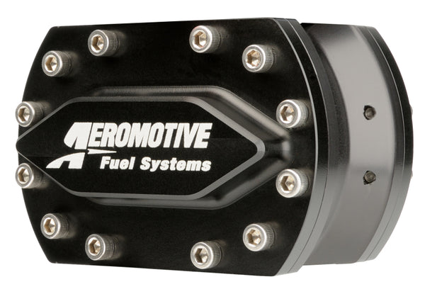 Aeromotive Spur Gear Fuel Pump - 3/8in Hex - IHRA NFC - 21gpm - 11964 by Aeromotive - front view