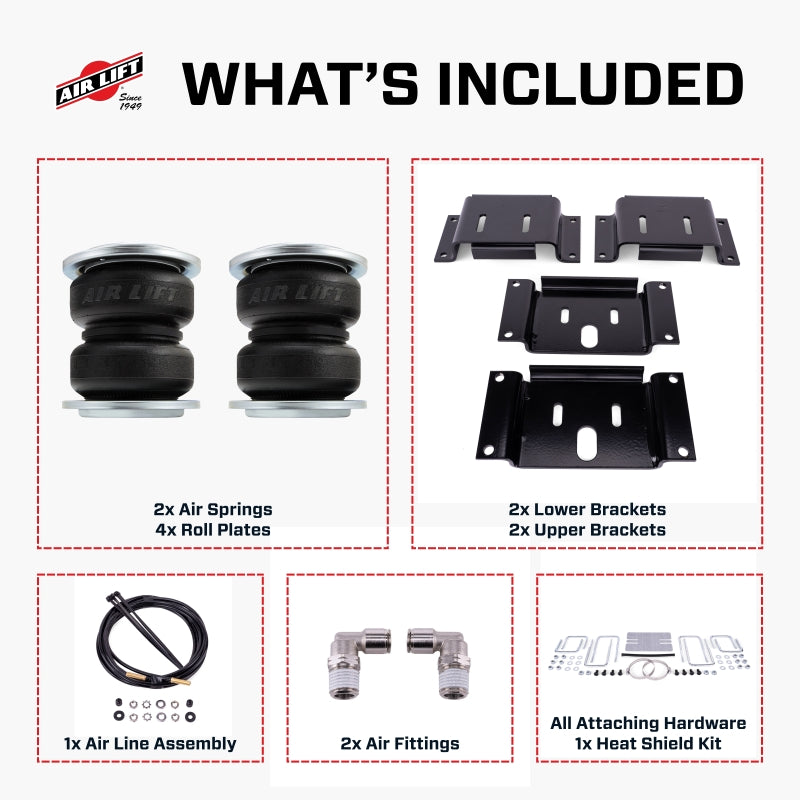 Air Lift 24-26 Ford Ranger 4WD LoadLifter 5000 Air Spring Kit - 57356