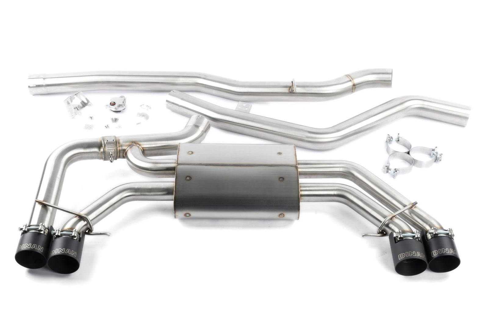 Dinan - Valved Cat-Back Exhaust - BMW X3 M40i / X4 M40i - D660-0099-BLK