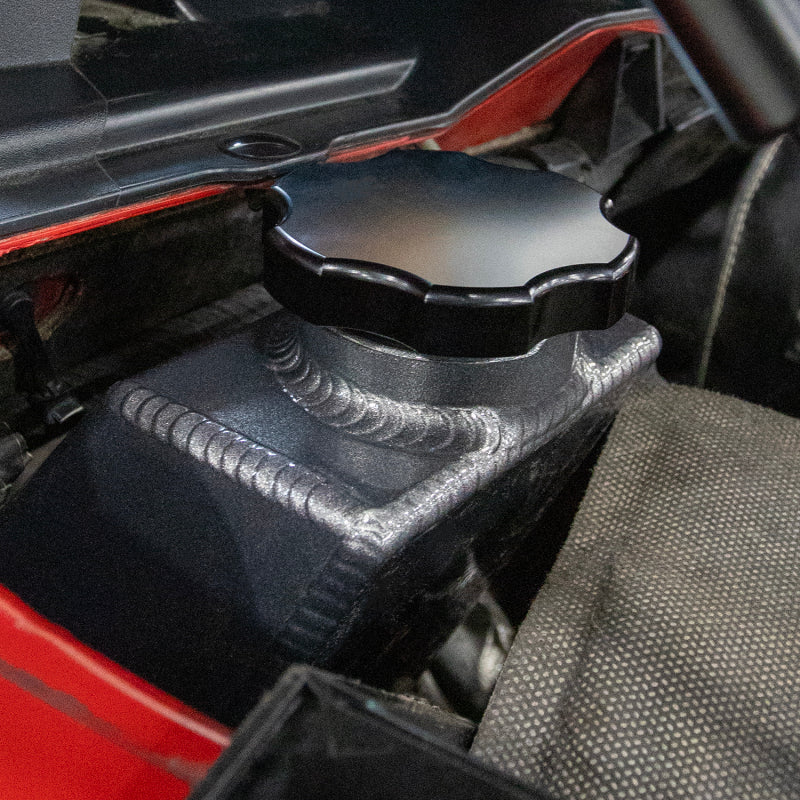 Wehrli 10-12 Cummins 6.7L OEM Placement Coolant Tank - Flat Black - WCF100212-FB