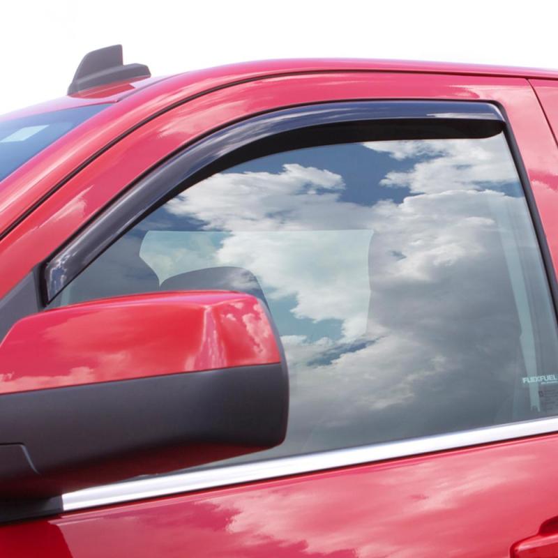 AVS 00-07 Ford Focus ZX3 Ventvisor In-Channel Window Deflectors 2pc - Smoke - 192419