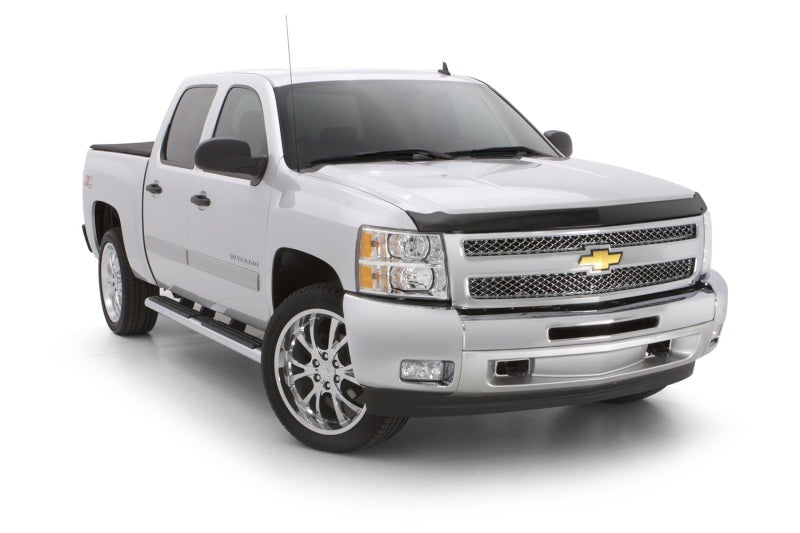 AVS 02-06 Cadillac Escalade Aeroskin Low Profile Acrylic Hood Shield - Smoke - 320066