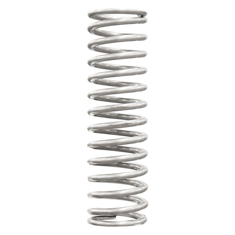 QA1 2-1/2in ID High Travel Spring - 16in Length x 200lbs/in - Silver Powder Coated - 16HT200