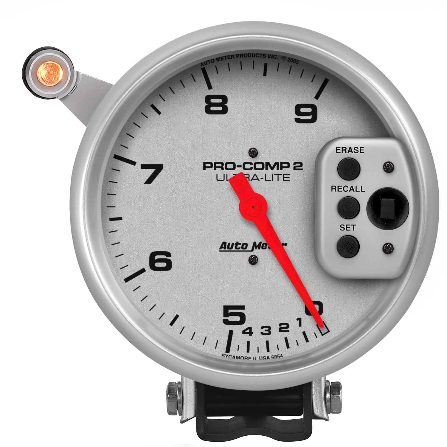 Autometer Ultra-Lite 5 inch 9000 RPM Dual Range w/ Shift-Lite and Memory Tach - 6854