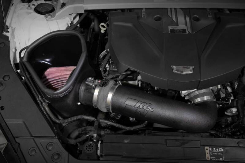 K&N 22-24 Cadillac CT5 6.2L V8 Performance Air Intake System - 63-3121