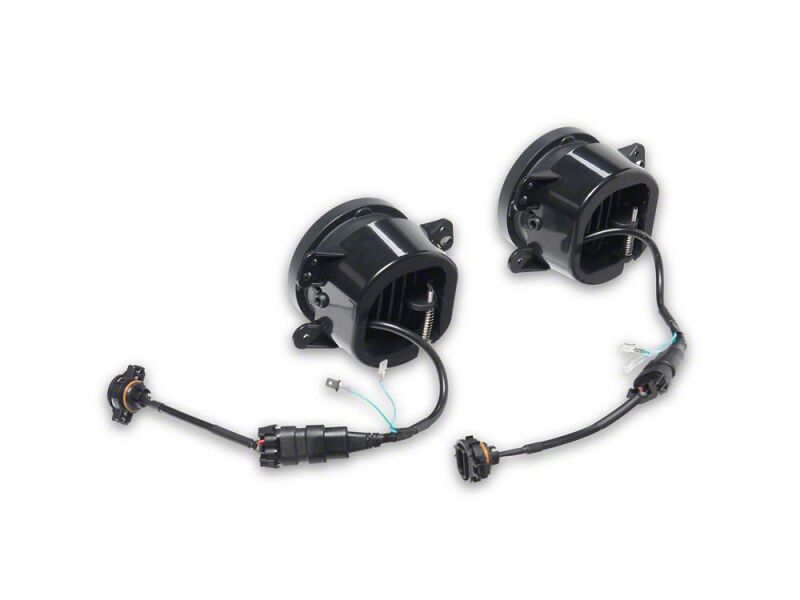 Raxiom 07-18 Jeep Wrangler JK V2 LED Fog Lights with Amber Turn Signals - J238998 - close-up view 5