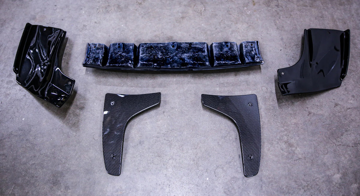 HKS Body Kit TYPE-S 20+ GR86/BRZ Rear Under Spoiler - 53004-AT024