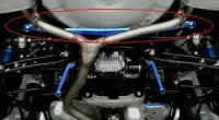 Cusco Subaru Legacy BM9 Power Brace Rear Member - 687 492 RM