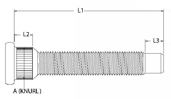 ARP 94-05 Miata Rear Wheel Stud Kit (4 Studs) - 100-7720