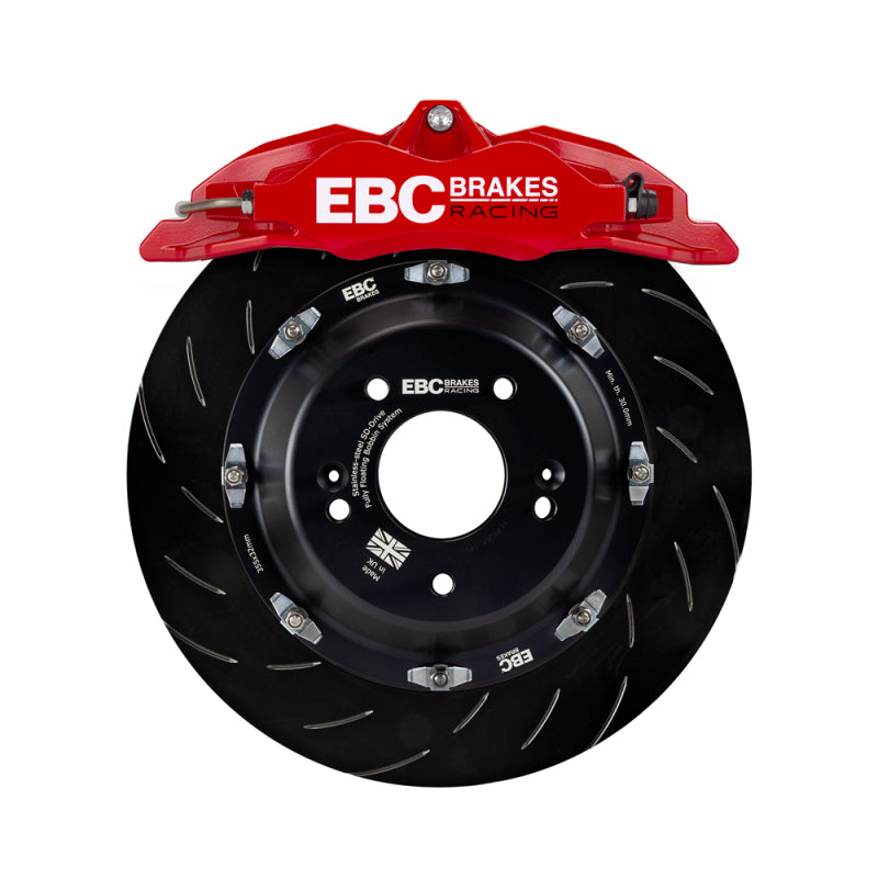 EBC Racing 11-18 Ford Focus ST (Mk3) Red Apollo-4 Calipers 355mm Rotors Front Big Brake Kit - BBK012RED-1