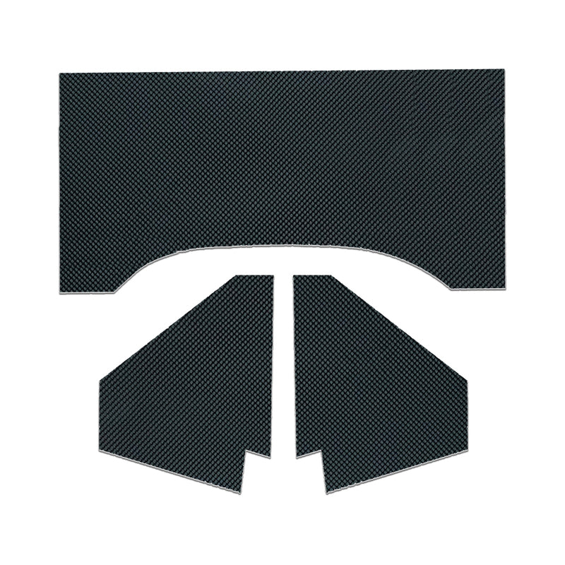 DEI Volkswagen Beetle 3-Piece Firewall Heat Shield - Black (Non-Adhesive) - 10046