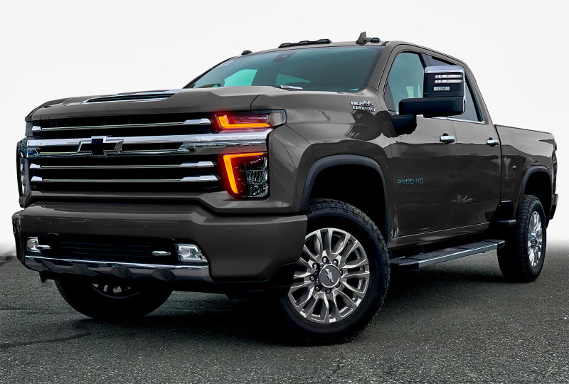 Oracle 20-21 Chevy Silverado HD 2500/3500 RGB+W Headlight DRL Upgrade Kit - ColorSHIFT SEE WARRANTY - 1452-330