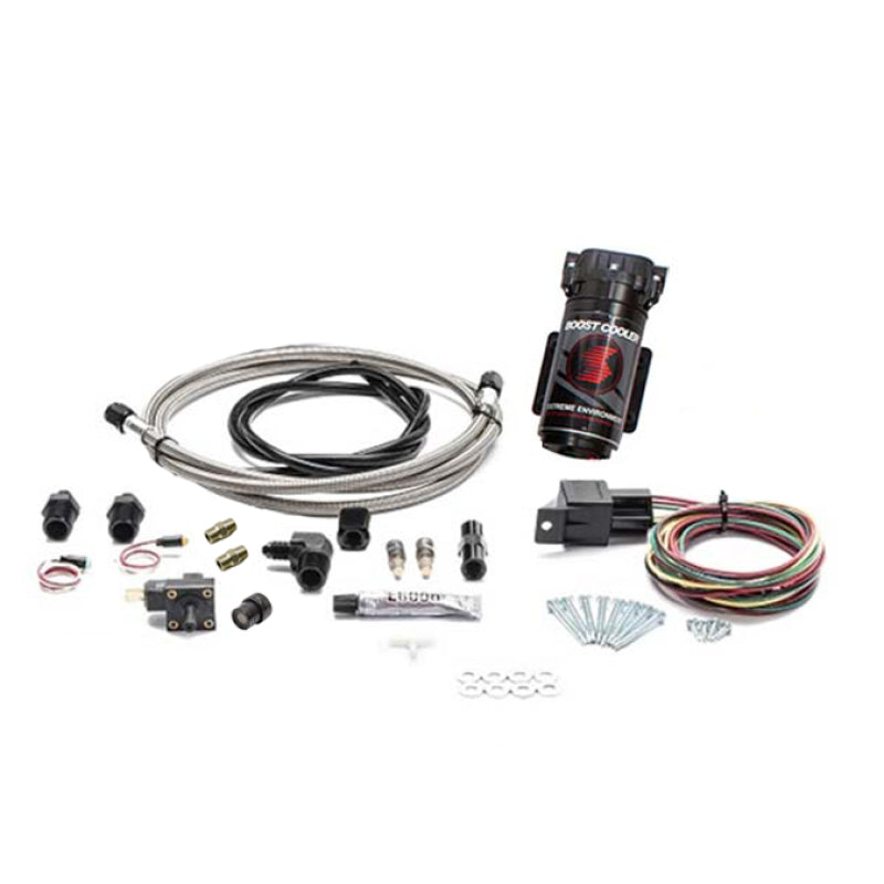 Snow Performance Stg 1 Boost Cooler Water Injection Kit TD (w/SS Braided Line/4AN Fittings) w/o Tank - SNO-301-BRD-T by Snow 