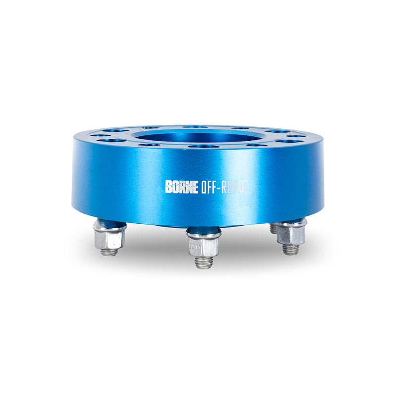 Borne Off-Road Wheel Spacers 5x150 110.1 50 M14 Blue - BNWS-010-500BL