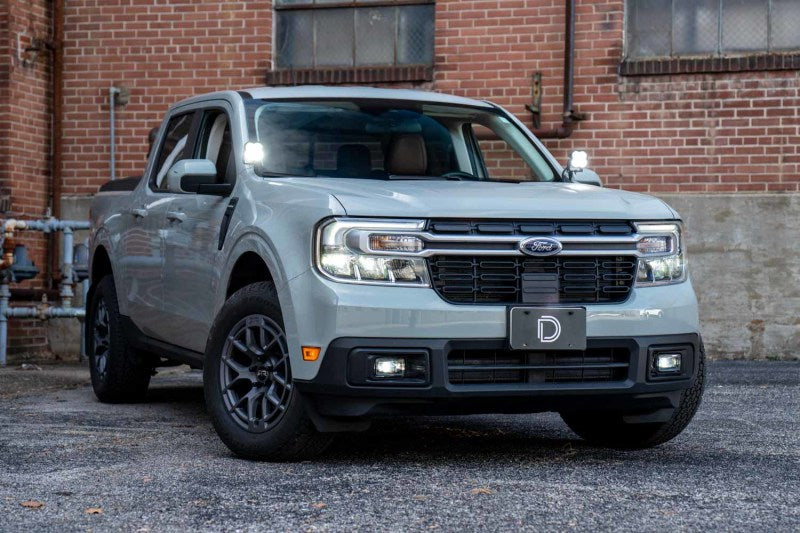 Diode Dynamics 2022+ Ford Maverick SS3 Sport Stage Series Ditch Light Kit Pro White Combo - DD7764