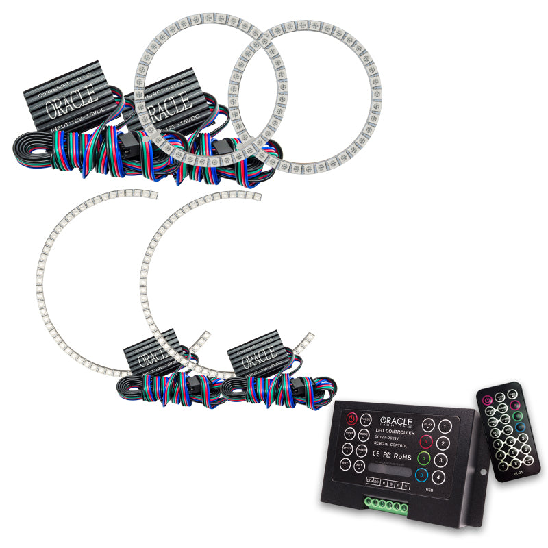 Oracle Infiniti G37 Coupe 08-10 Halo Kit - ColorSHIFT w/ 2.0 Controller SEE WARRANTY - 2322-333