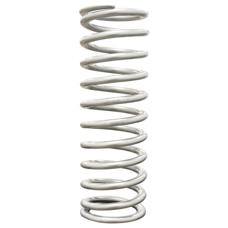 QA1 2-1/2in ID High Travel Spring - 14in Length x 130lbs/in - Silver Powder Coated - 14HT130