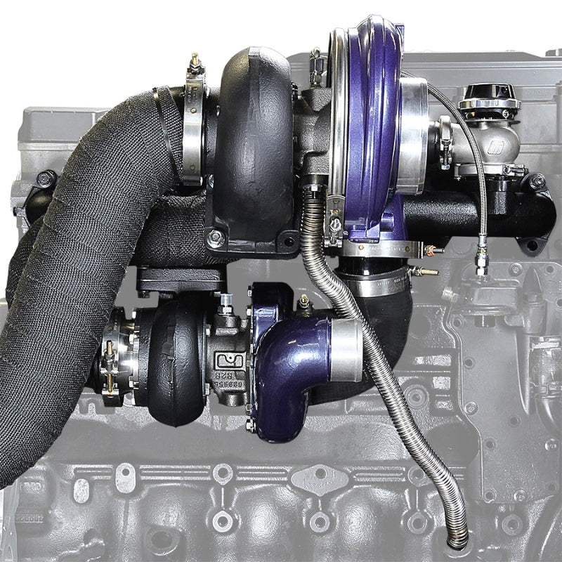 ATS Diesel 94-98 Dodge Cummins 5.9L Aurora 3000/5000 Compound Turbo Kit - 202A352164