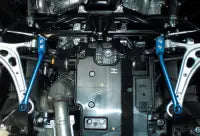 Cusco Lower Arm Bar Type I Front GH GRB GVB Impreza WRX/STi **Turbo ONLY** NOT W/VER 2 - 692 475 A for 2008-2021 Subaru WRX S