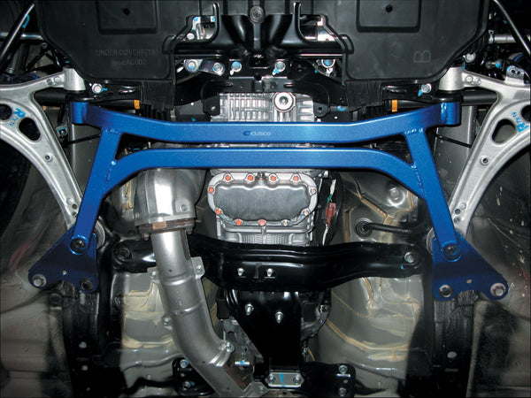 Cusco Lower Arm Bar Type II Front GH GRB GVB Impreza WRX/STi (Turbo ONLY) NOT W/VER 1 - 692 477 A for 2008-2021 Subaru WRX ST