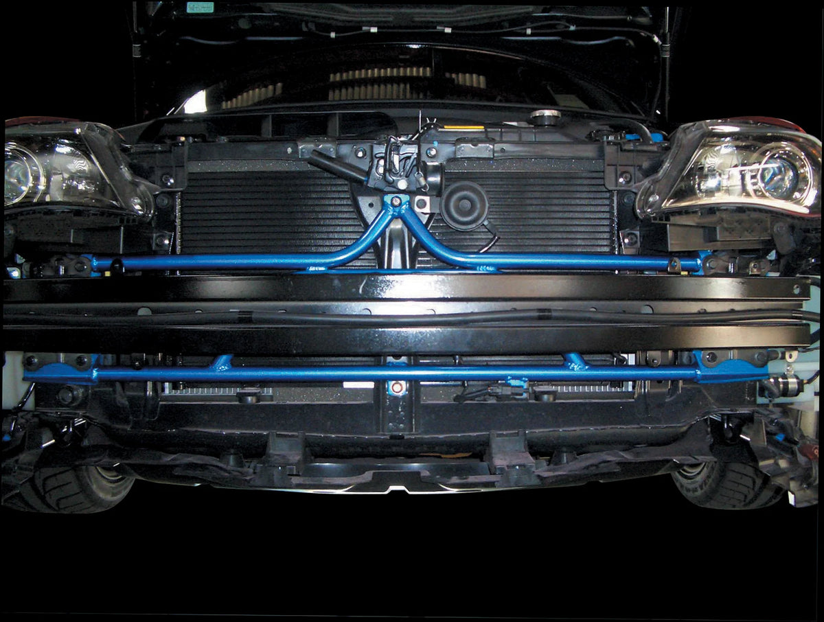 Cusco Power Brace Front Member GH8 GRB GVB WRX/STi (retains factory bumper beam) - 692 492 FM
