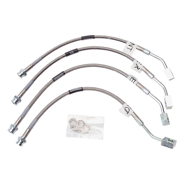 Russell Performance 97-04 Chevrolet Corvette C5 (Including Z06) Brake Line Kit - 692190 for 1997-2004 Chevrolet Corvette - front view