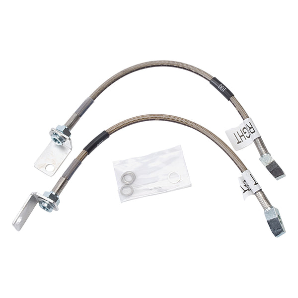 Russell Performance 68-70 Ford Mustang (Fronts Only) Brake Line Kit - 693150 for 1968-1970 Ford Mustang - front view