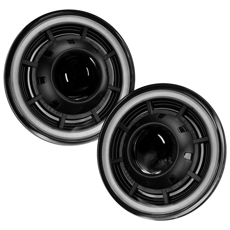 ORACLE Lighting 0718 Jeep Wrangler JK Oculus 7in Switchback BiLED Projector Headlights SEE WARRANTY - 5876-023