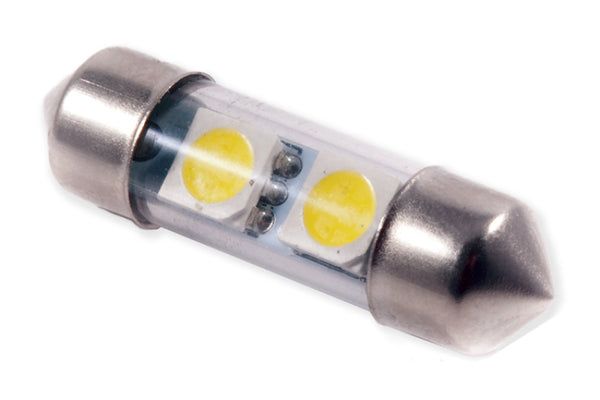Diode Dynamics 31mm SMF2 LED Bulb Warm - White (Single) - DD0069S for 1991-2002 Acura NSX - front view